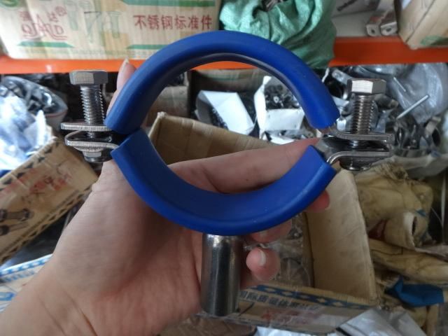 Stainless Steel Plat Pipe Support