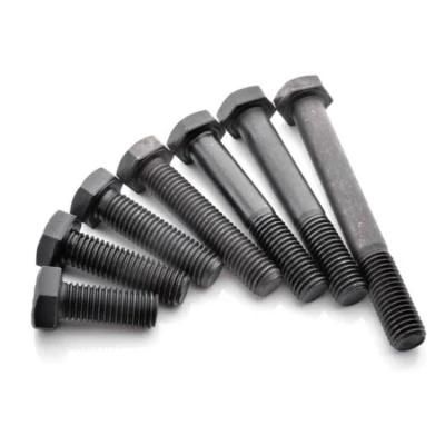 China Wholesale Fastener Hardware 10.9 Grade Black Oxide DIN933 Hex Bolt M5 M6 M8 M10 M14