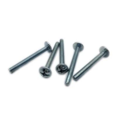 Kombi (SLOT+POZI) Machine Screw with Zinc Plated