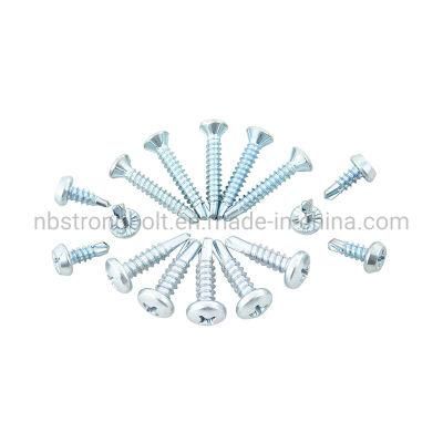 Pan Farming Head Serrated Self Drilling Screw with Zinc Plated Manufacturer &Factory