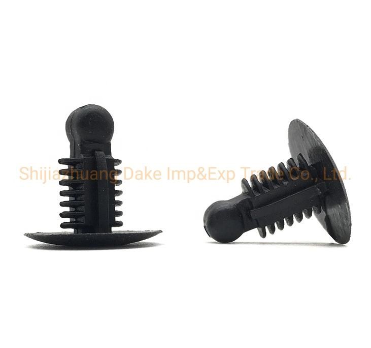 9mm Hole Auto Black Color Parts and Fastener Suitable for The Cover Buckle of Toyota