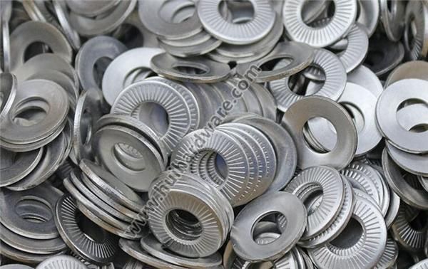 SUS304 Serrated Tooth Knurling Conical Spring Washer
