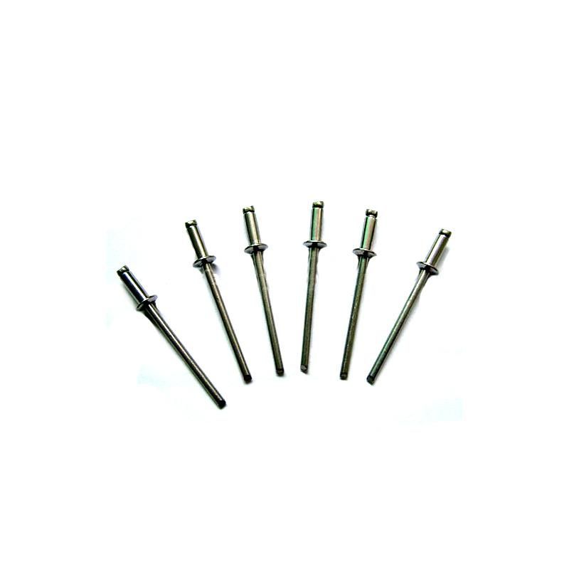 4.8*10mm Dome Head Steel Open End Blind Rivet
