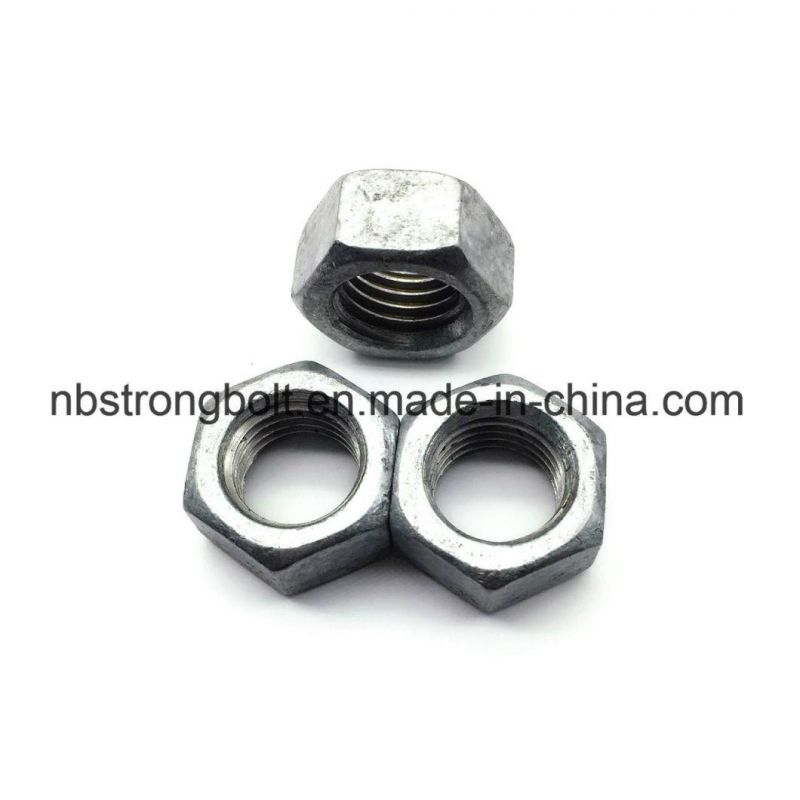DIN934 Hex Nut Class 8 with HDG M27