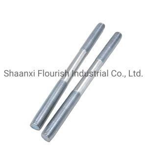 Customized Zinc Finish Double End Thread Stud Bolts A193 Gr B7