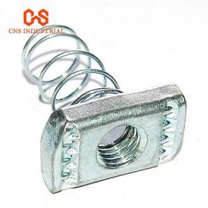 Factory Price M6 M8 M10 T Channel Spring Nut