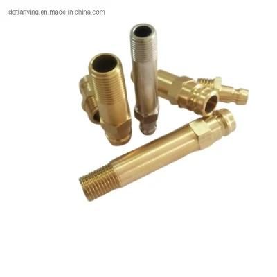 Brass Coupling Hasco Hose Nipple Fittings with Open Flow