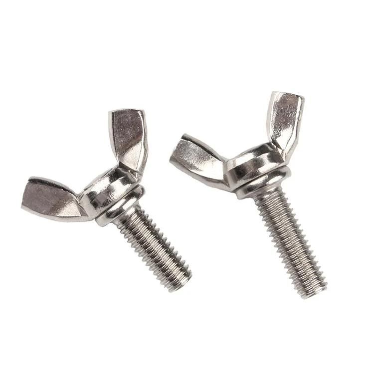 DIN316 High Quality Stainless Steel 304 316 Wing Bolt Wing Screw