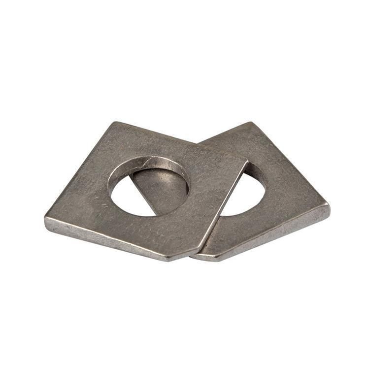 OEM M4 M6 A2 A4 Stainless Steel Square Taper Washer DIN434