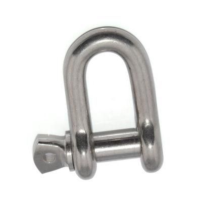 Hot Sale Stainless Steel Plate Wide Dee Shackles for Riggings