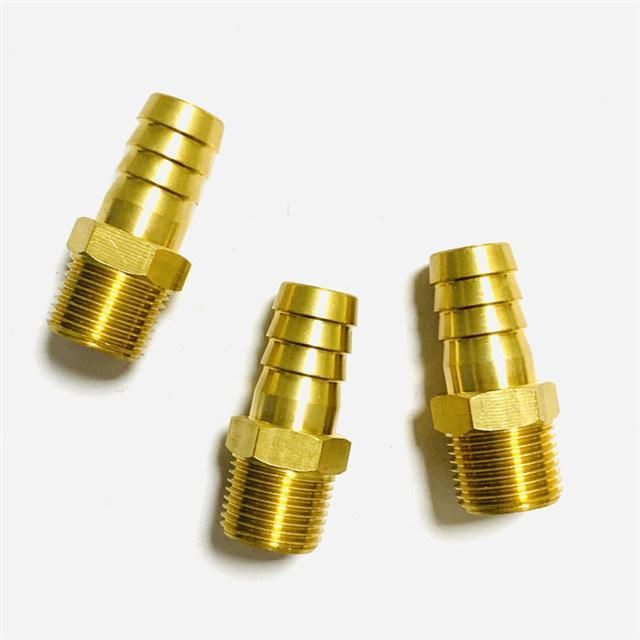 10mm 11mm 19mm Ect Hydraulic Water Fitting Brass Hose Barb Fitting of Quick Nipple