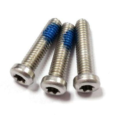 Stainless Steel 304 Pan Head Torx Machine Screw with Nylok Patch