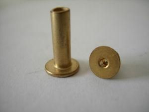 Hollow Tubular Brass Coated Rivets
