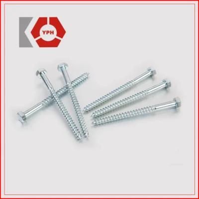 High Quality and Precise and Cheap Carbon Steel Zinc Plated Hexagon Tapping Screws DIN7976