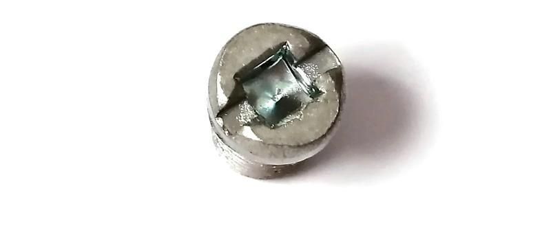 M5 M6 Cap Head Slotted Square Steel High Strength Screws