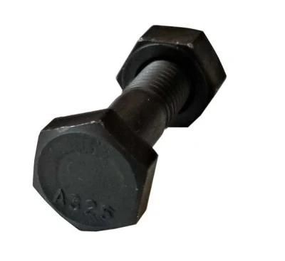 Black -A325- Carbon Steel-ASTM-Grade5.6-M8*30 - Heavy Hexagon Head Bolt