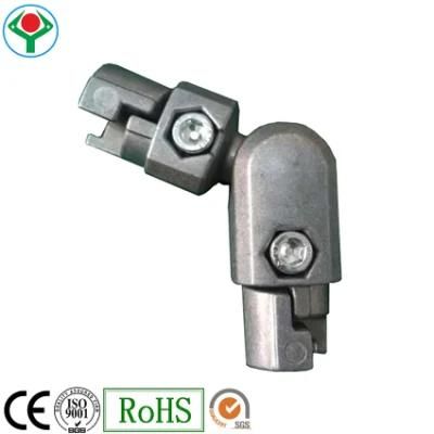 Industrial Workbench Hardware Aluminum Pipe Fitting Aluminiun Connector Quick Couplings for Pipe Joint System