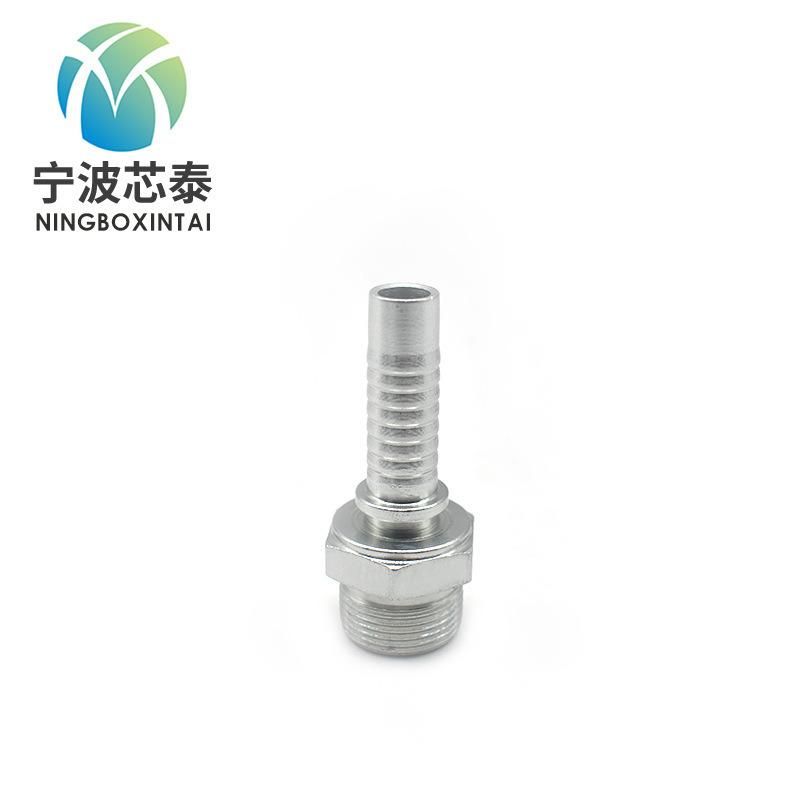 Hydraulic Pump Parts Metric O-Ring Good Price for Sale Swaged Hydraulic Hose Fitting Stainless Steel Fittings One Piece Hose Fittings