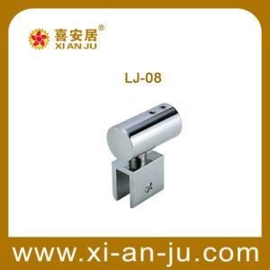 New Design Zinc Alloy Chromed Glass Support Fitting (LJ-08)