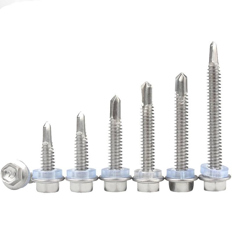 High Quality Hex Flange Head Self Drilling Screws DIN7504 Self-Drilling Tapping Screws