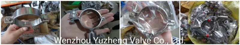 DIN Sanitary Stainless Steel SS316 3′′ Pipe Clamp