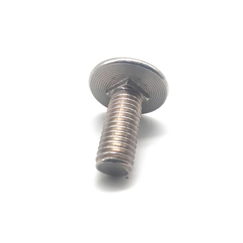 Stainless Steel 304 316 Short Square Neck Carriage Bolts 18-8