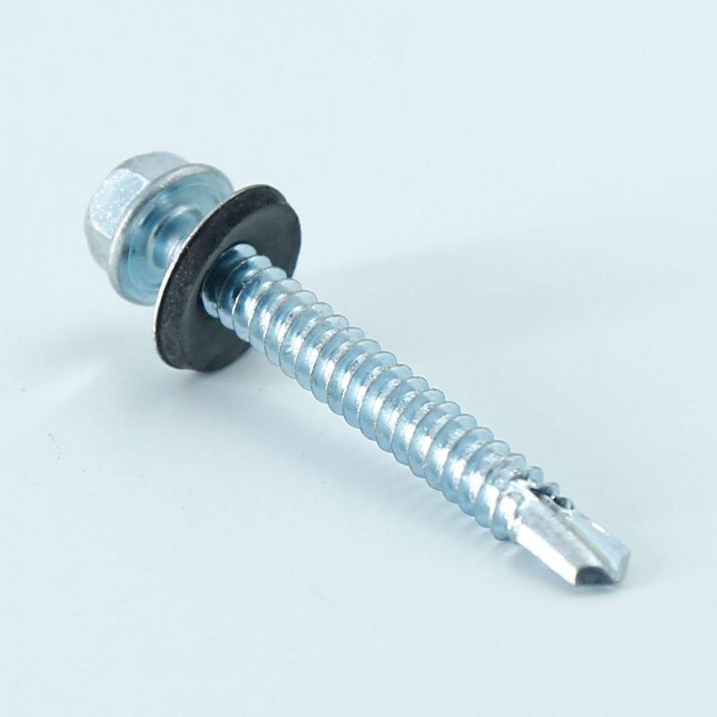 Spot Sales Wafer Head Self Drilling Screws or Patta Self Drilling Screws with Pvs Washers
