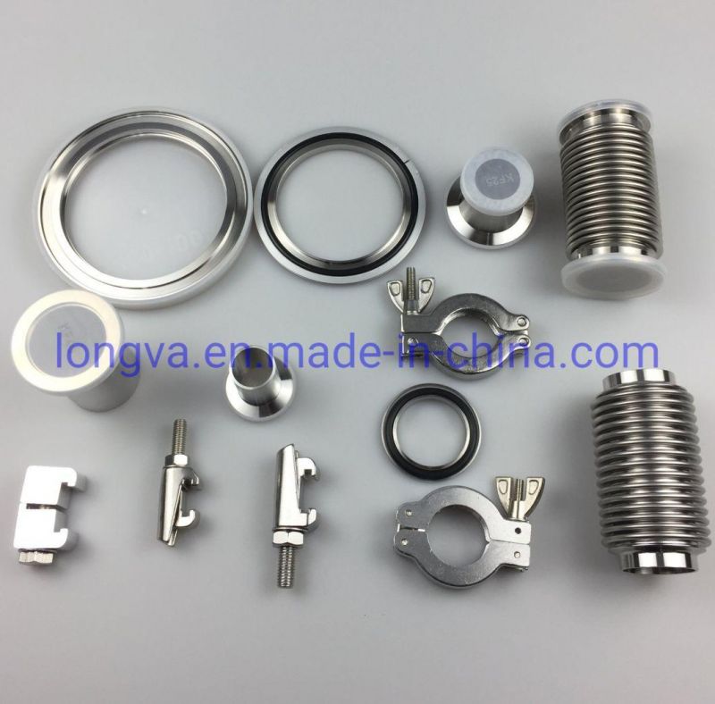Sanitary Vacuum Flange Fittings Stainless Steel Kf Vacuum Blind Flange