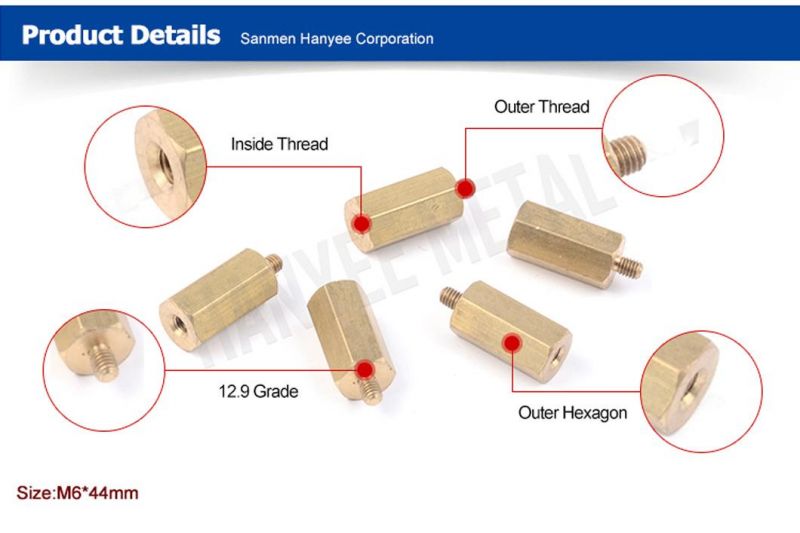 Automobile Parts Grade 8.8/9.8/10.9 Harden Hex Bolt Nut