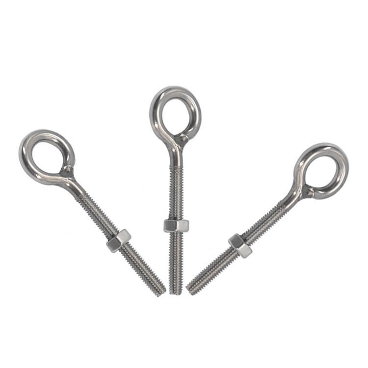 Snake Eye Screw Eye Bolt Eye Screw Hook Screw Stainless Steel 304 316
