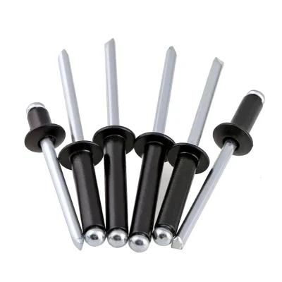 Black Head Dome Head Blind Rivet Stainless Steel Rivet SS316 Flat Head Blind Rivet