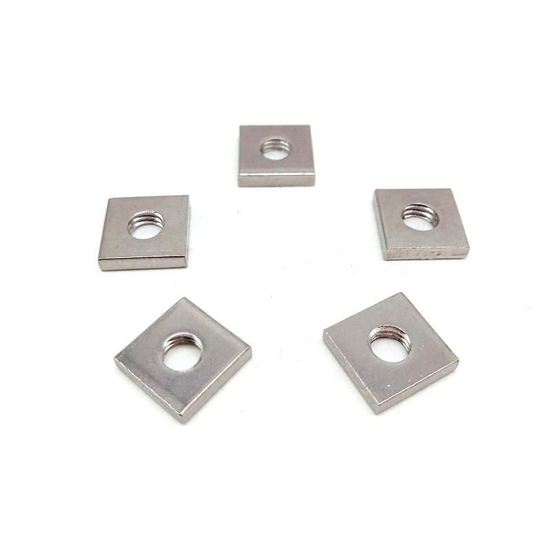 Carbon Steel/ Hot DIP Galvanized Square Nut (DIN557)