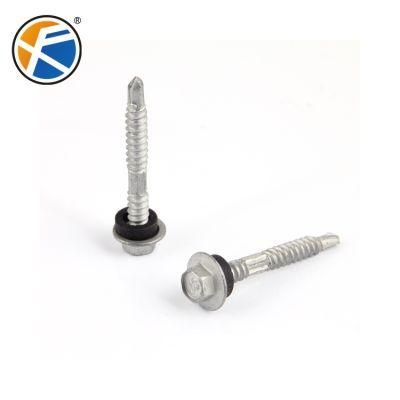 Stainless Steel Philips Flat Tek Screw Roofing Screw Self Drilling Screw with Fine Thread