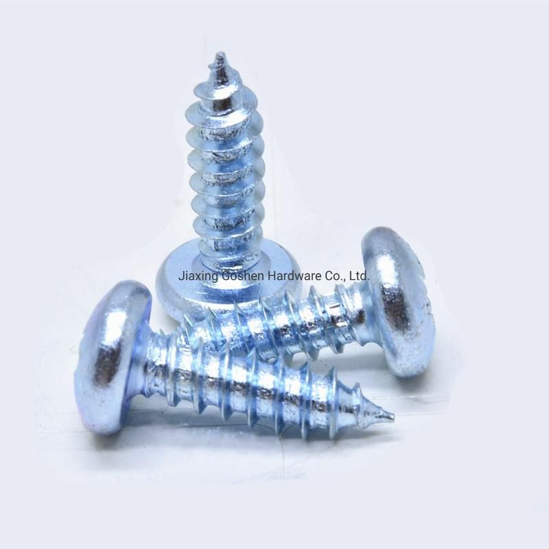Phillips/Slot Round Head Self Tapping Screw