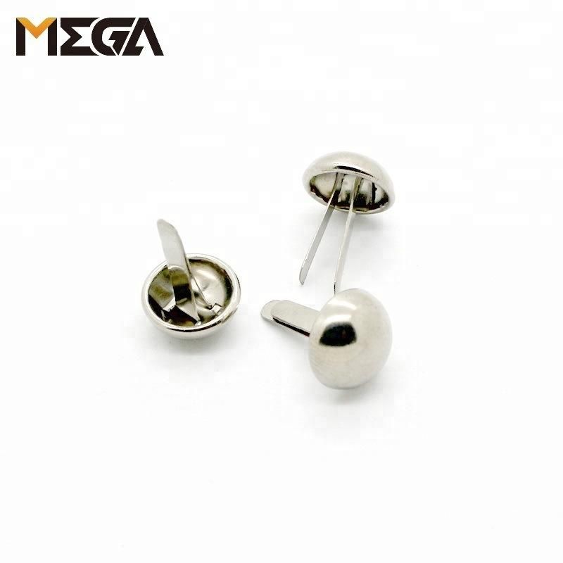 Metal Round Head Push Rivet for Bags