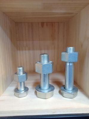 ASTM A325 Carbon Steel Grade 8.8 Black Hexagon Head Bolt