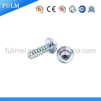 Custom Metal Zinc Plated Torx Round Head Self-Tapping Screws