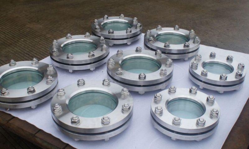 Fused Sight Glasses, Oil Level Indicator, Domed Shape Sight Glass