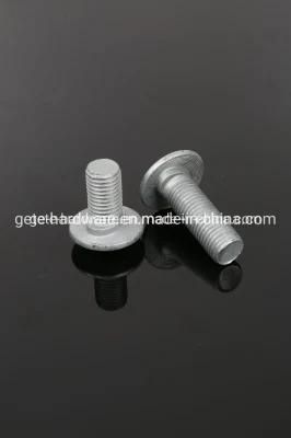 8.8 Grade Guard Rail Bolt Hot DIP Galvanised/Track Bolt DIN/ISO/ASME/ASTM