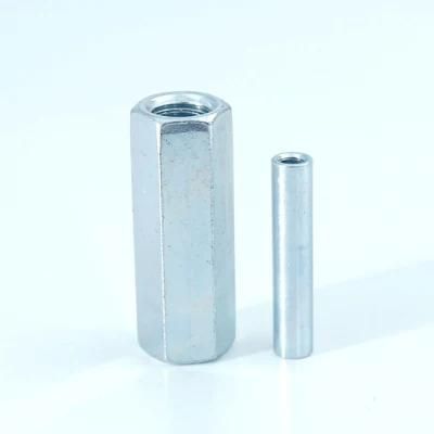 Steel Zinc Plated M8 DIN6334 Hex Coupling Nut