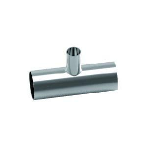 Stainless Steel 304/316L Sanitary Pipe Fittings Welded End Reducing Tee