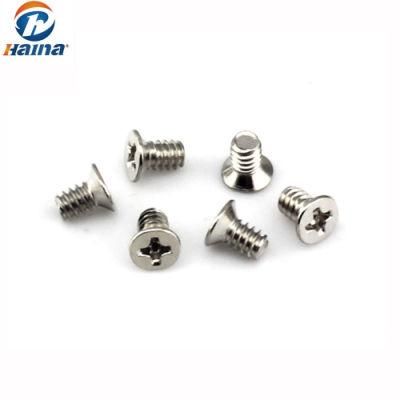mm0.6 0.8 Precision Raised Countersunk Cross Micro Screw for Robot/Computer/Machine
