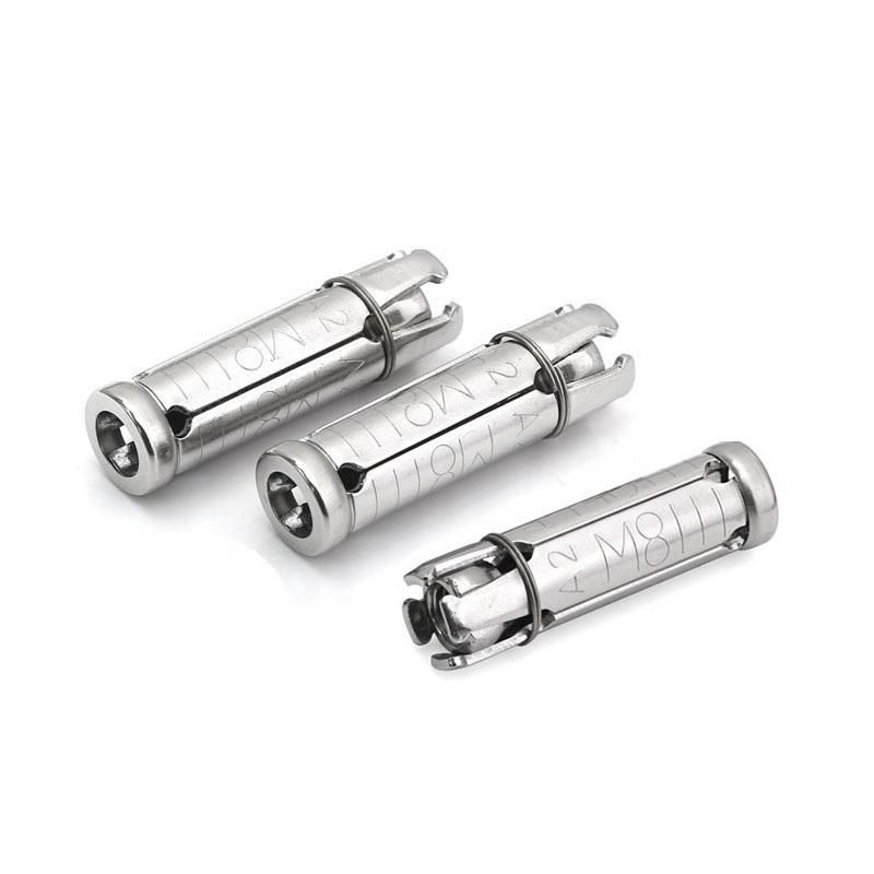 304 Stainless Steel 4 PCS Expansion Metal Plugs Anchor Heavy Duty Expansion Anchor