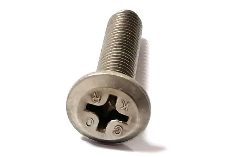 Stainless Steel Ultra Profile Low Head Phillips Cross Machine Screw