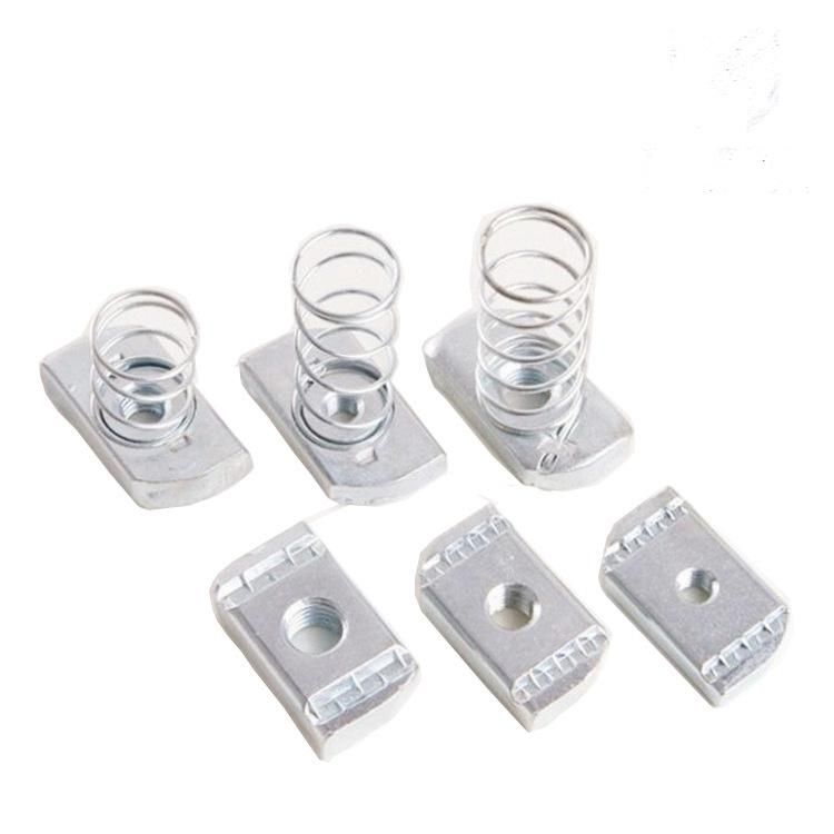 Stainless Steel M6 Long Slotted Channel Spring Nut