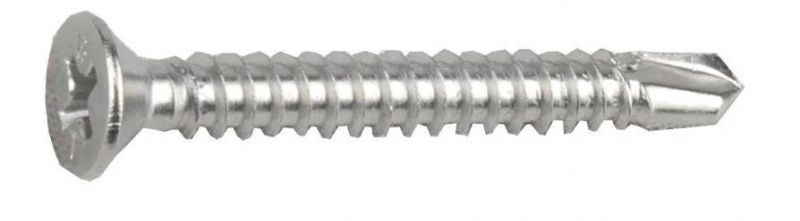 Stainless Steel Screw Countersunk Cross Recess Drives Self Tapping Drilling Screw for Window