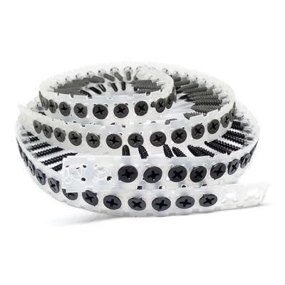 Collated Drywall Screw, Plastic Strip Collated Gypsum Board Screw