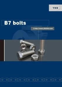 B7 Bolts