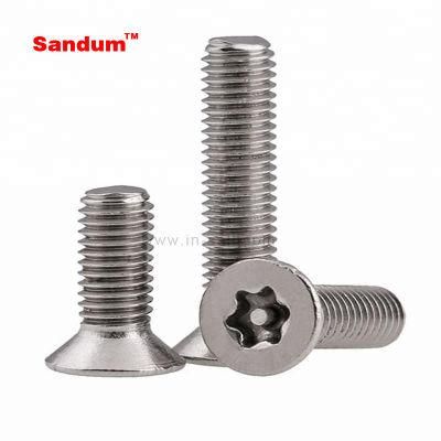 DIN925 Slotted Countersunk Head Screws with Full Dog Point
