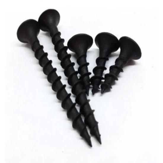 Colombia Kenya Zambia Market/Black Phosphated Bugle Head DIN7505 Drywall Screw/Tanzania Market Drywall Screw